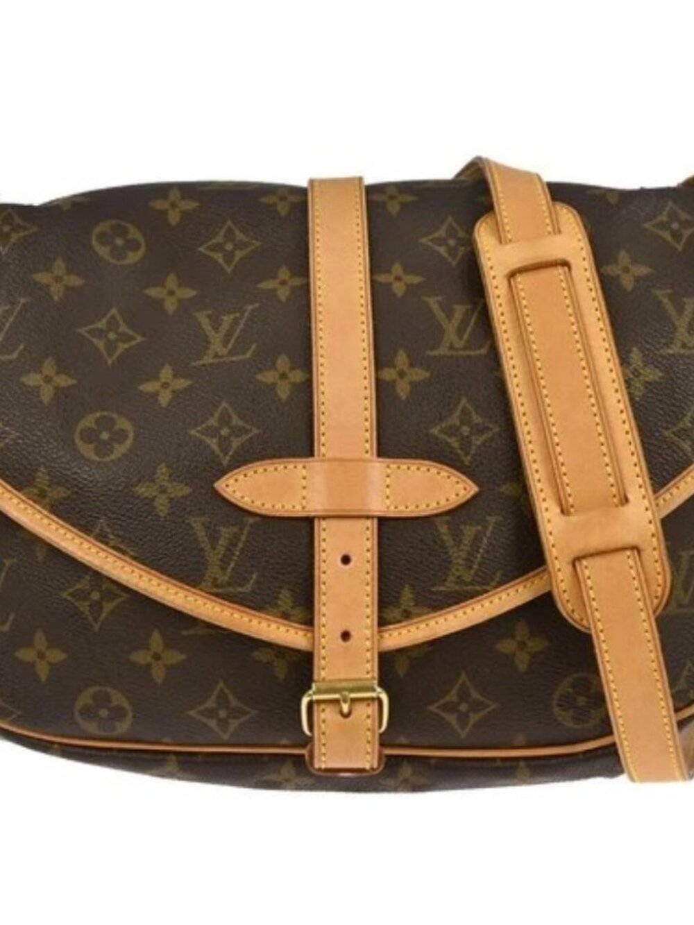 Louis Vuitton Monogram Saumur 30 Messenger Shoulder Bag M42256 MB0061 117356